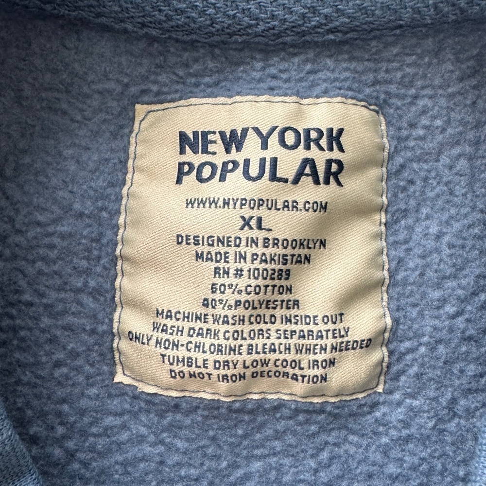 Blue Chicago crewneck sweatshirt, size XL - Picture 6 of 6